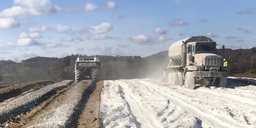 Illustrative image of Soil stabilization for roads in Oceanside